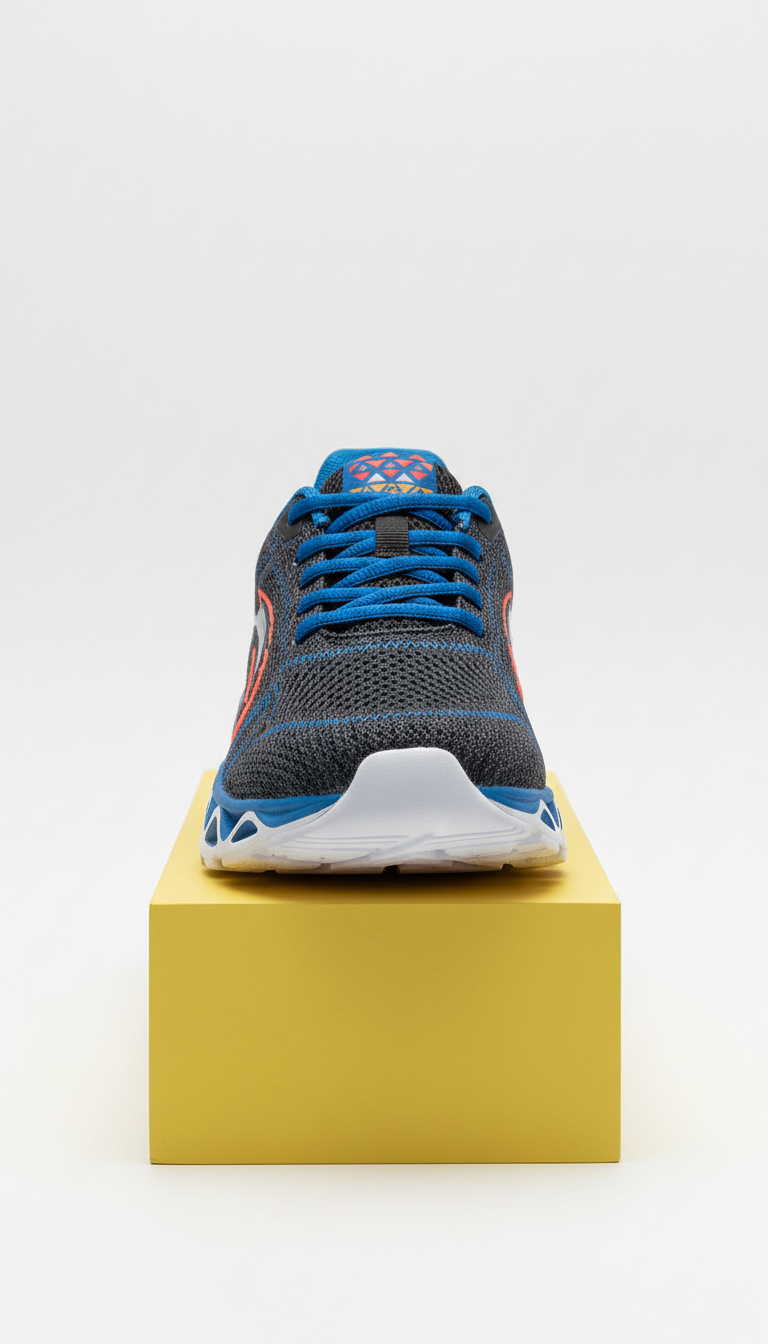 Leather Low-Top With Perforation Detail
