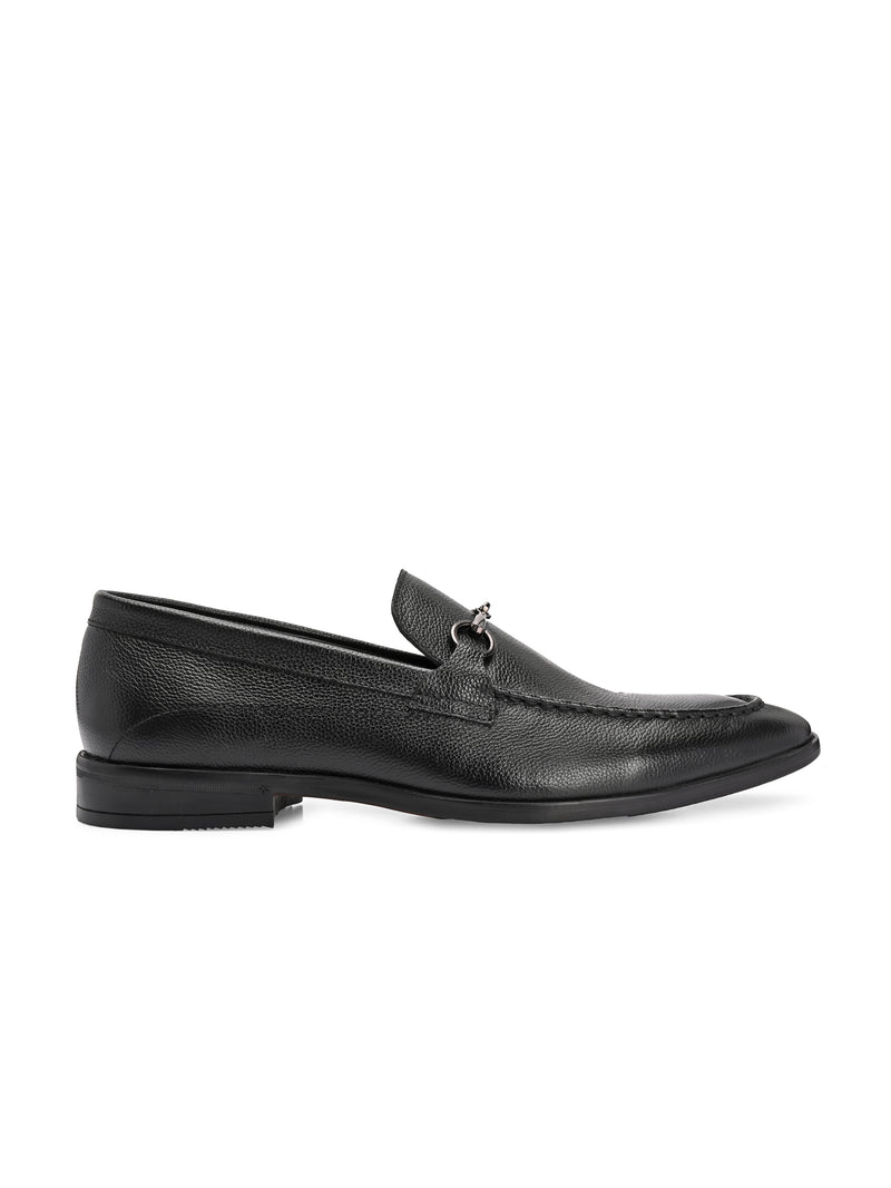 Elite Chain Loafers – Black