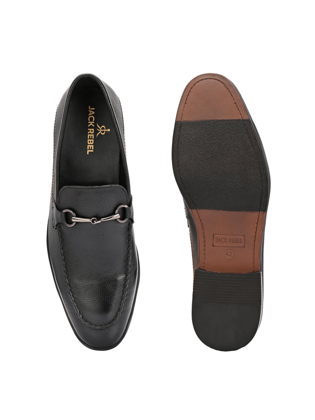 Elite Chain Loafers – Black