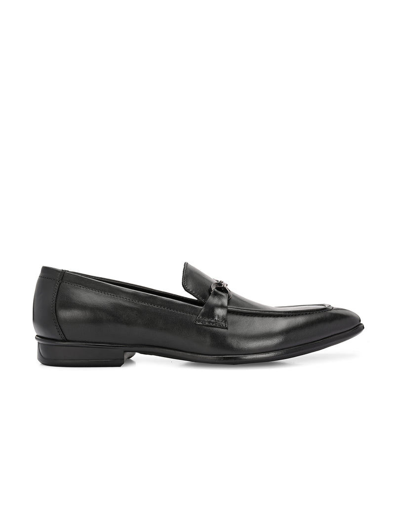 Elite Black Horsebit Loafer