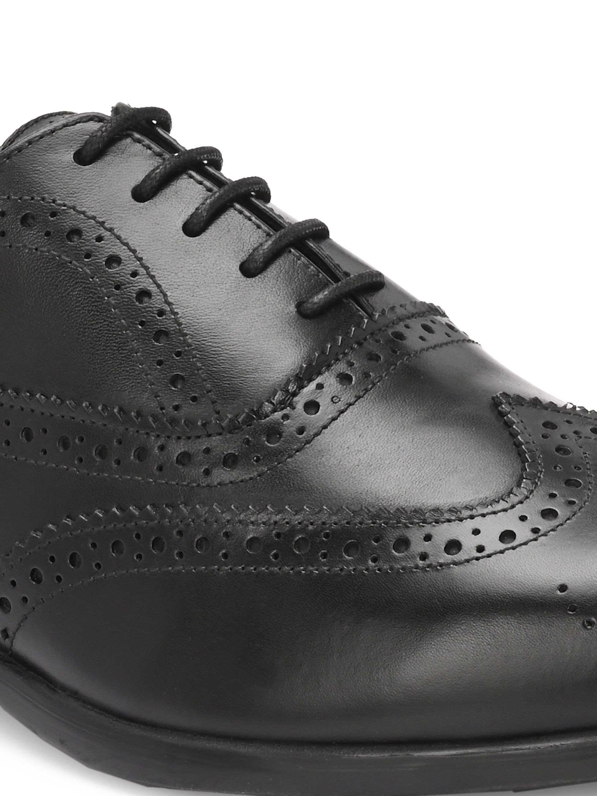 Regal Black Brogue Oxford