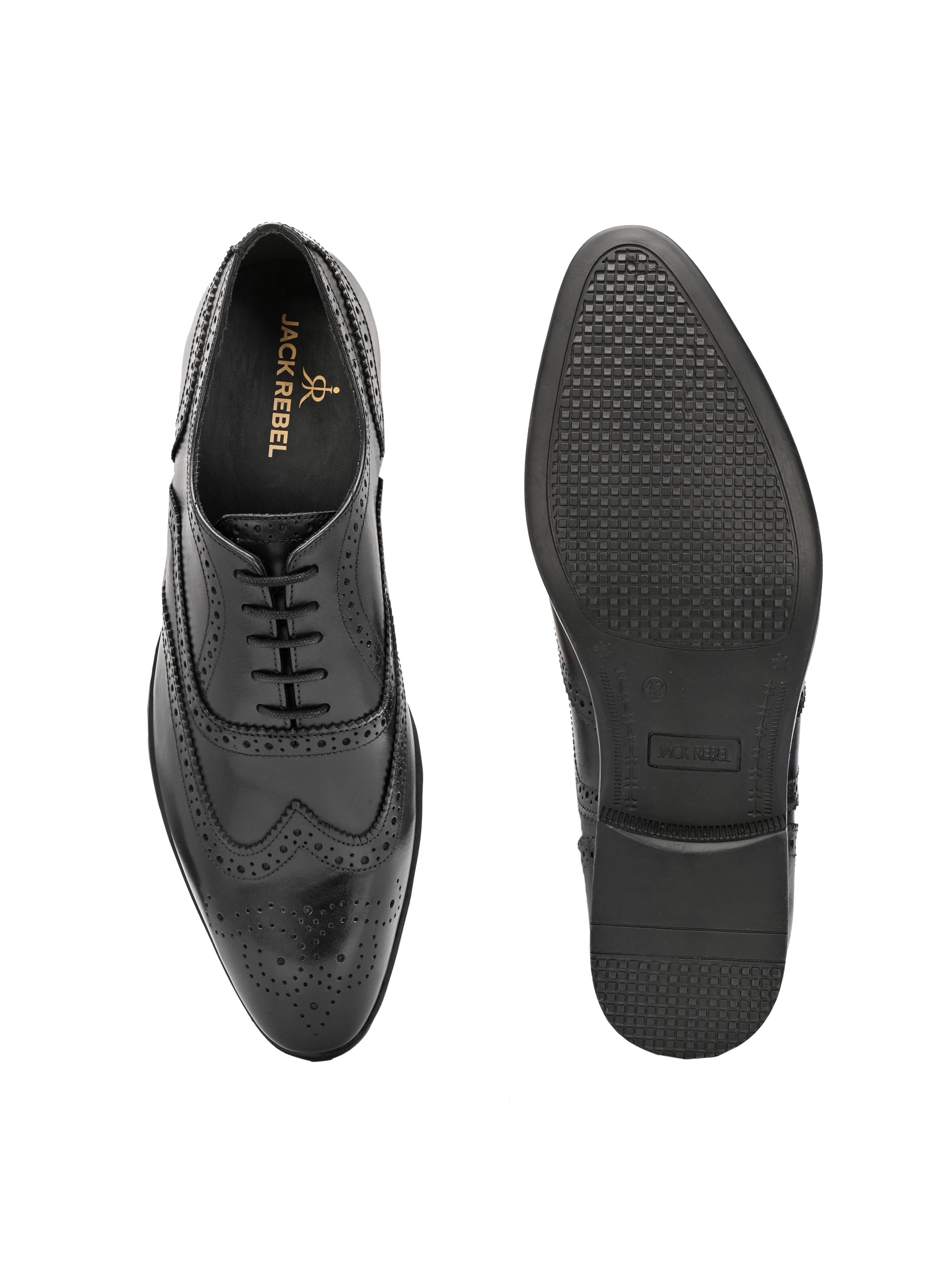 Regal Black Brogue Oxford