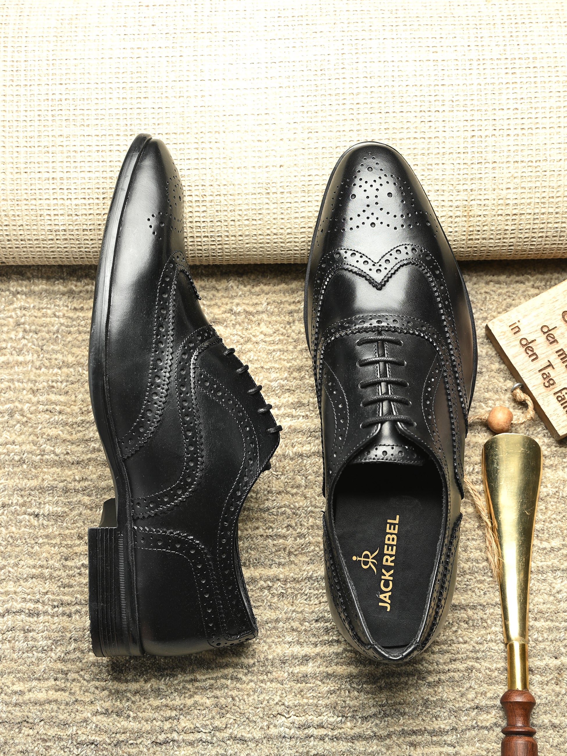 Regal Black Brogue Oxford