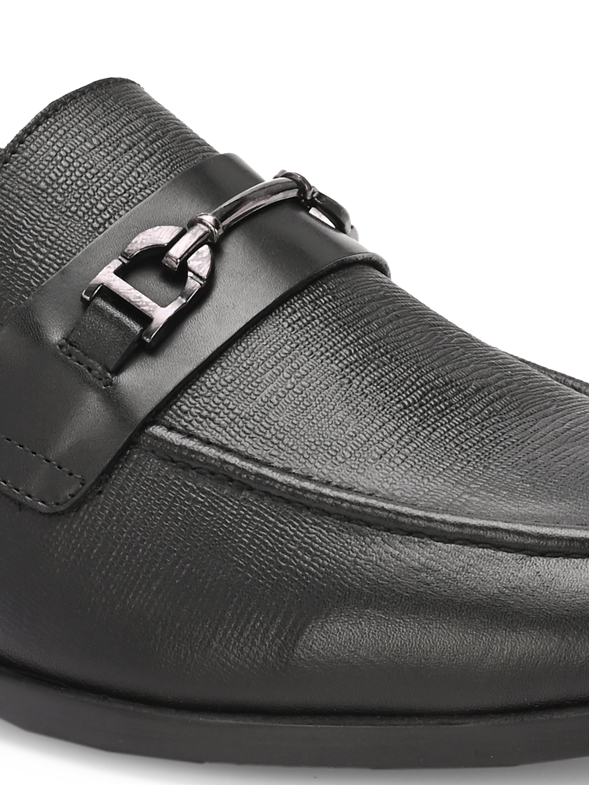 Axel Horsebit Loafers - Black