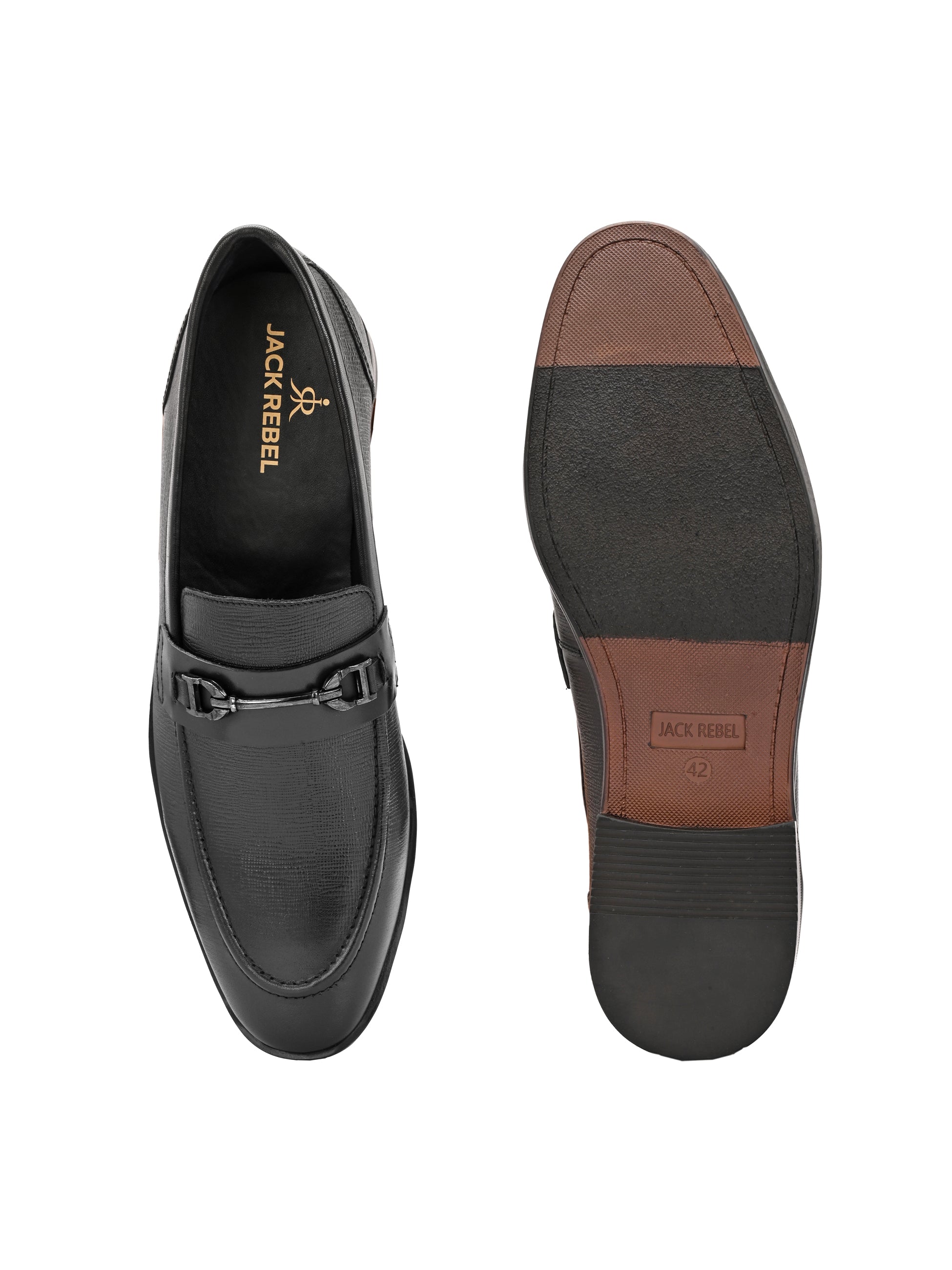 Axel Horsebit Loafers - Black