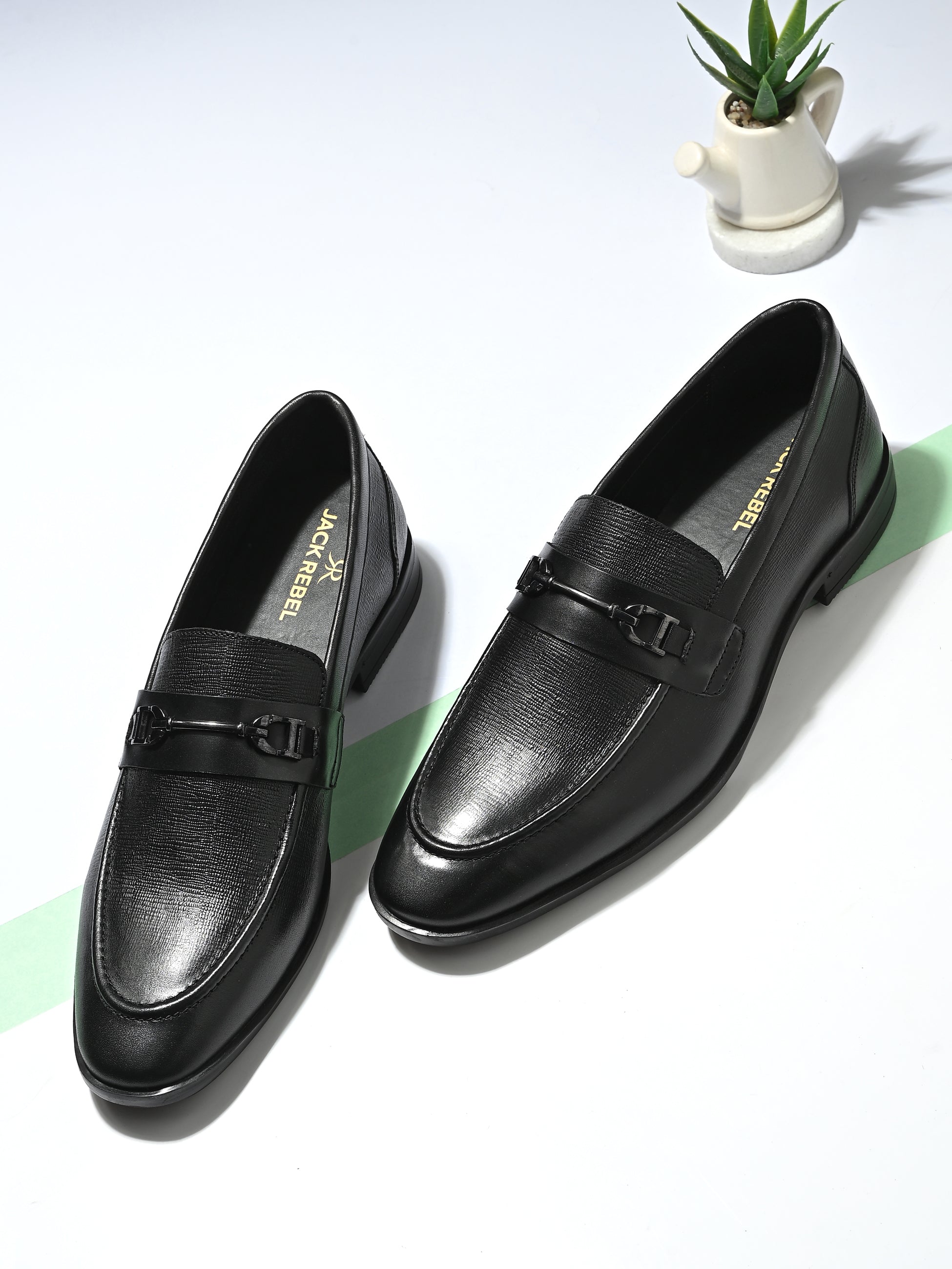 Axel Horsebit Loafers - Black