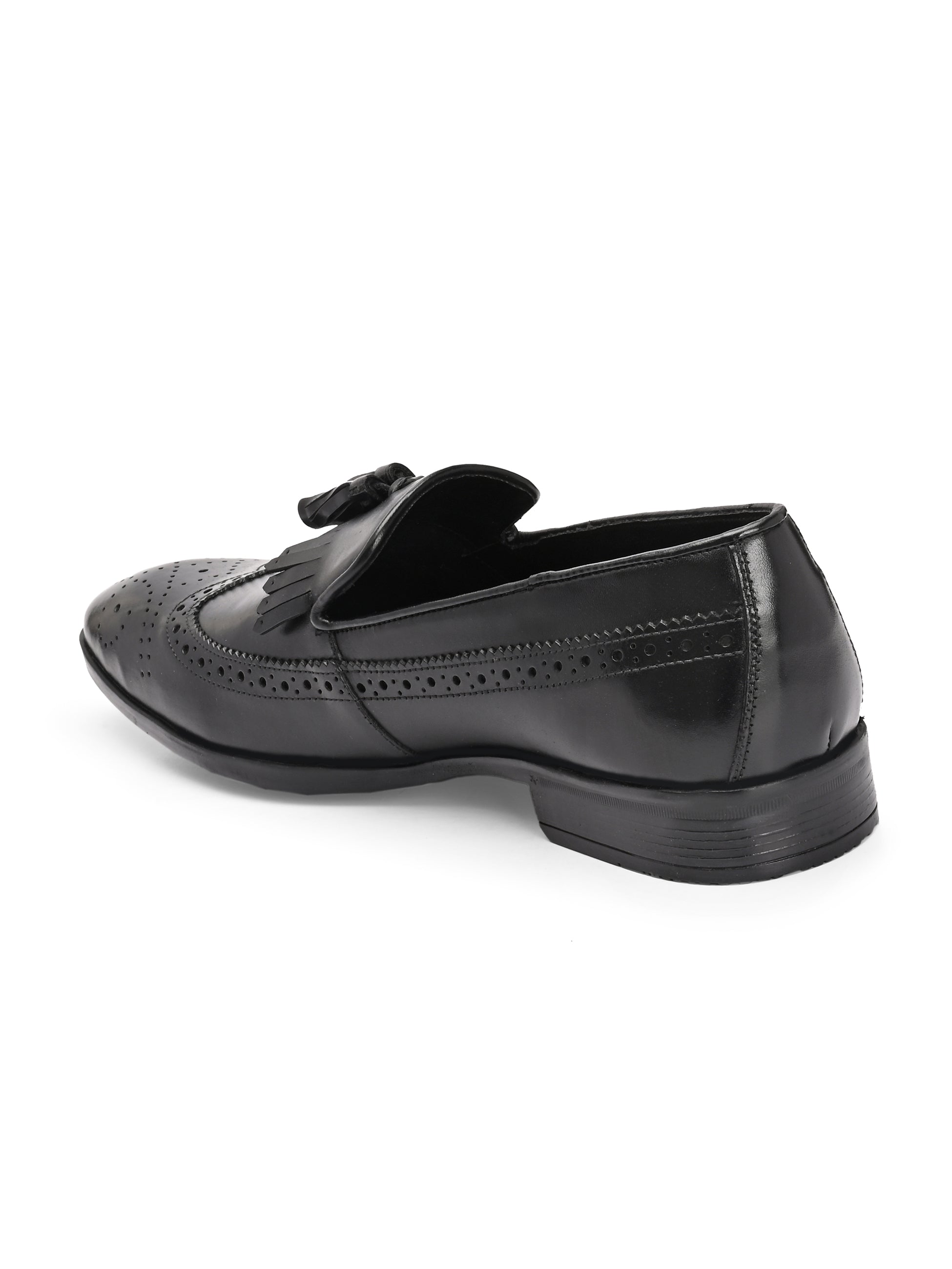 Monarch Tassel Loafers – Black