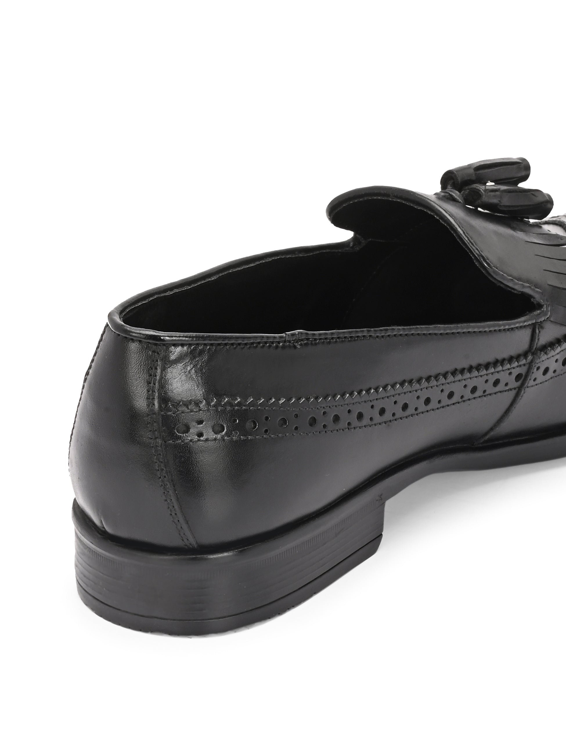 Monarch Tassel Loafers – Black