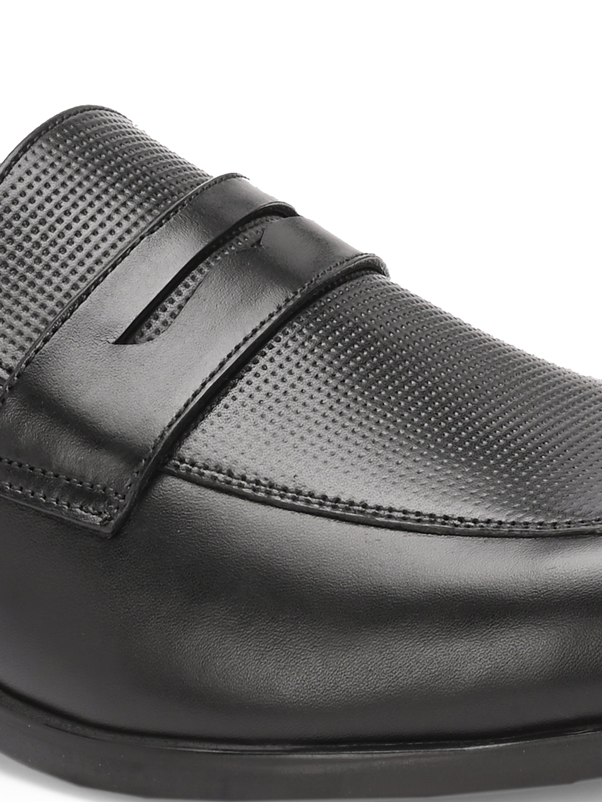 Elite Penny Loafers – Black