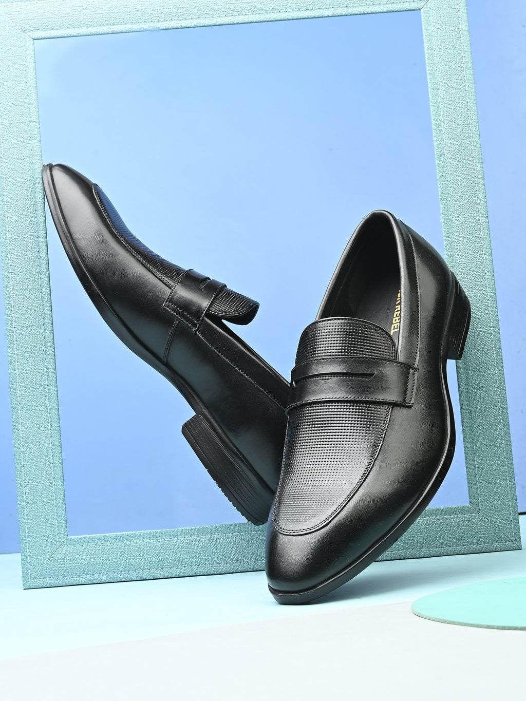 Elite Penny Loafers – Black