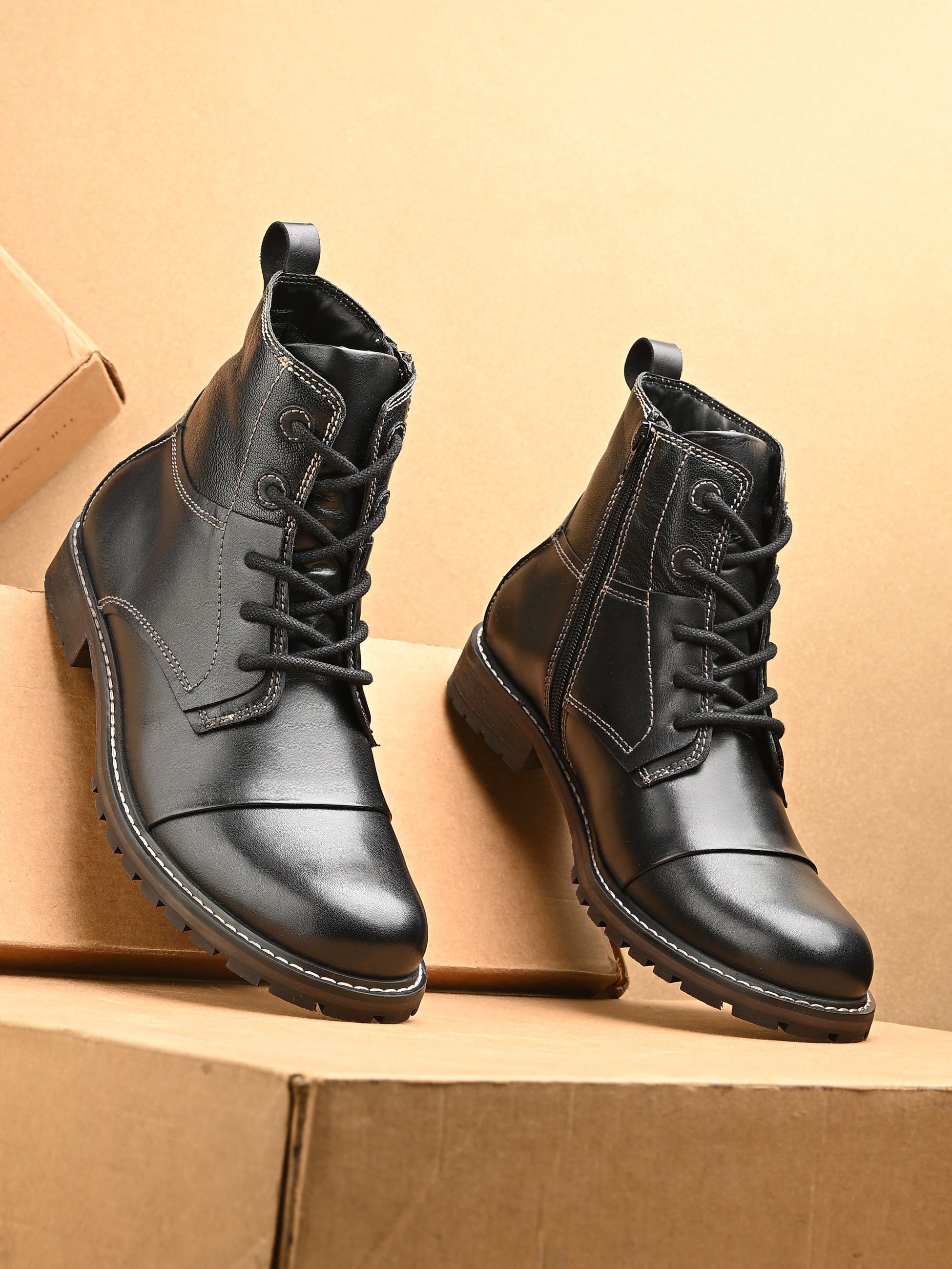 Urban Forge Black Boots