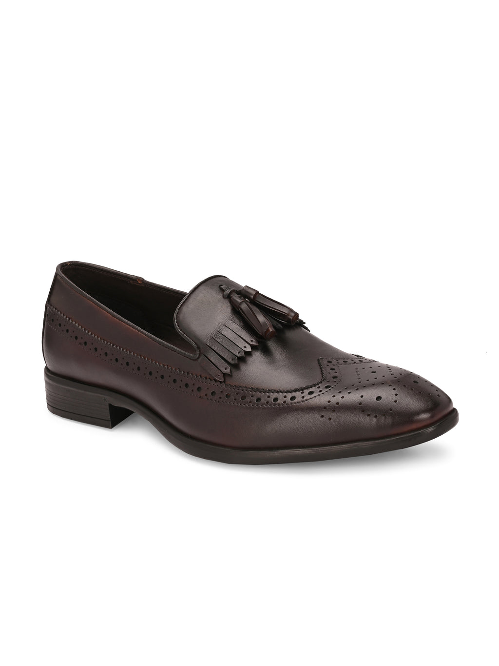 Monarch Tassel Loafers – Brown
