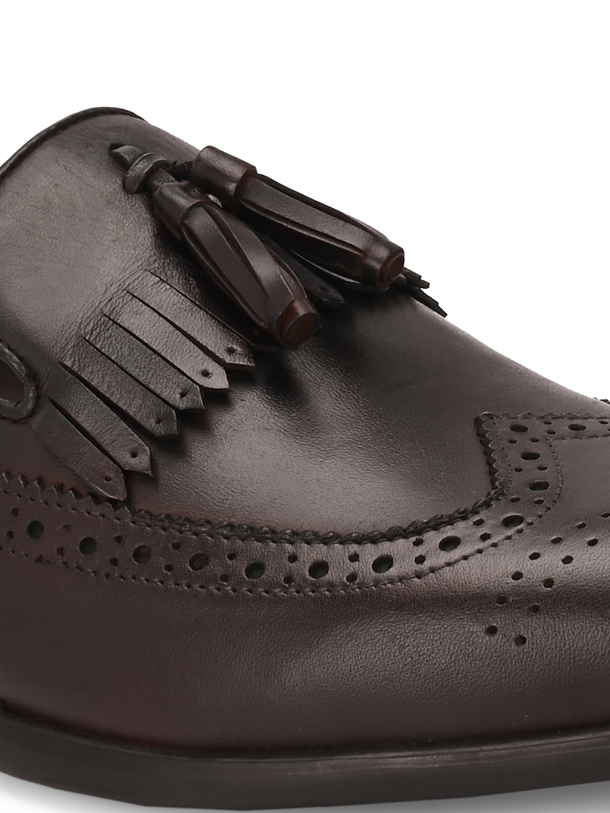 Monarch Tassel Loafers – Brown