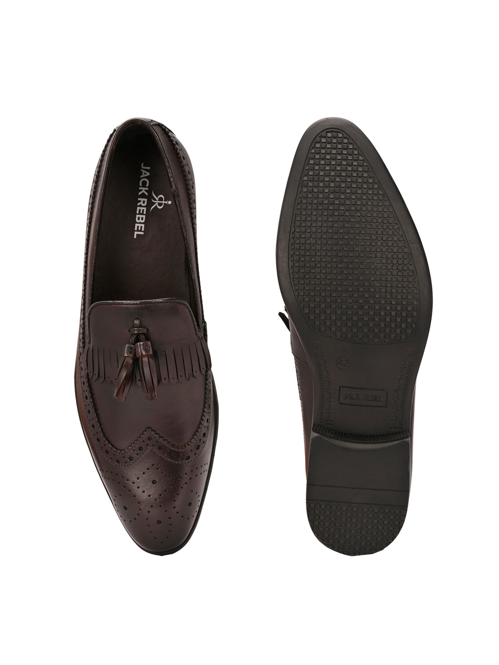 Monarch Tassel Loafers – Brown