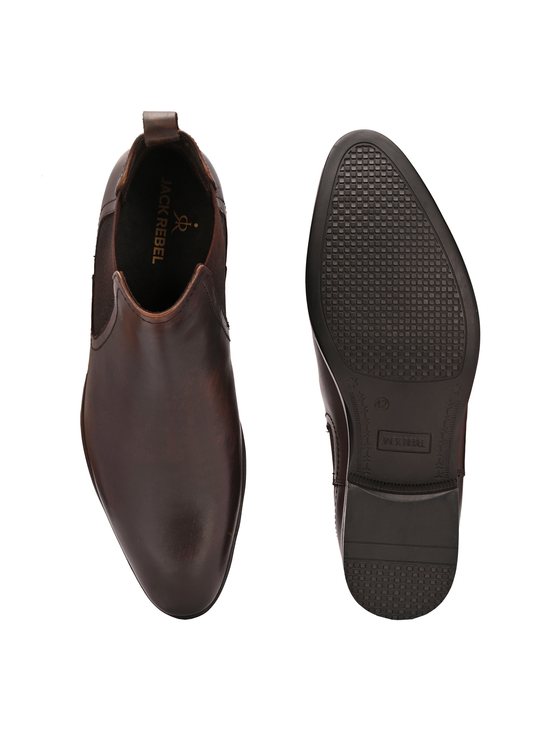 Cognac Chelsea Boot
