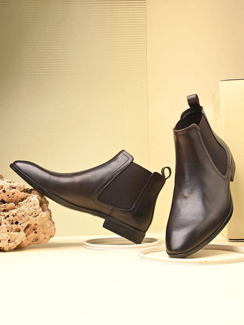 Cognac Chelsea Boot