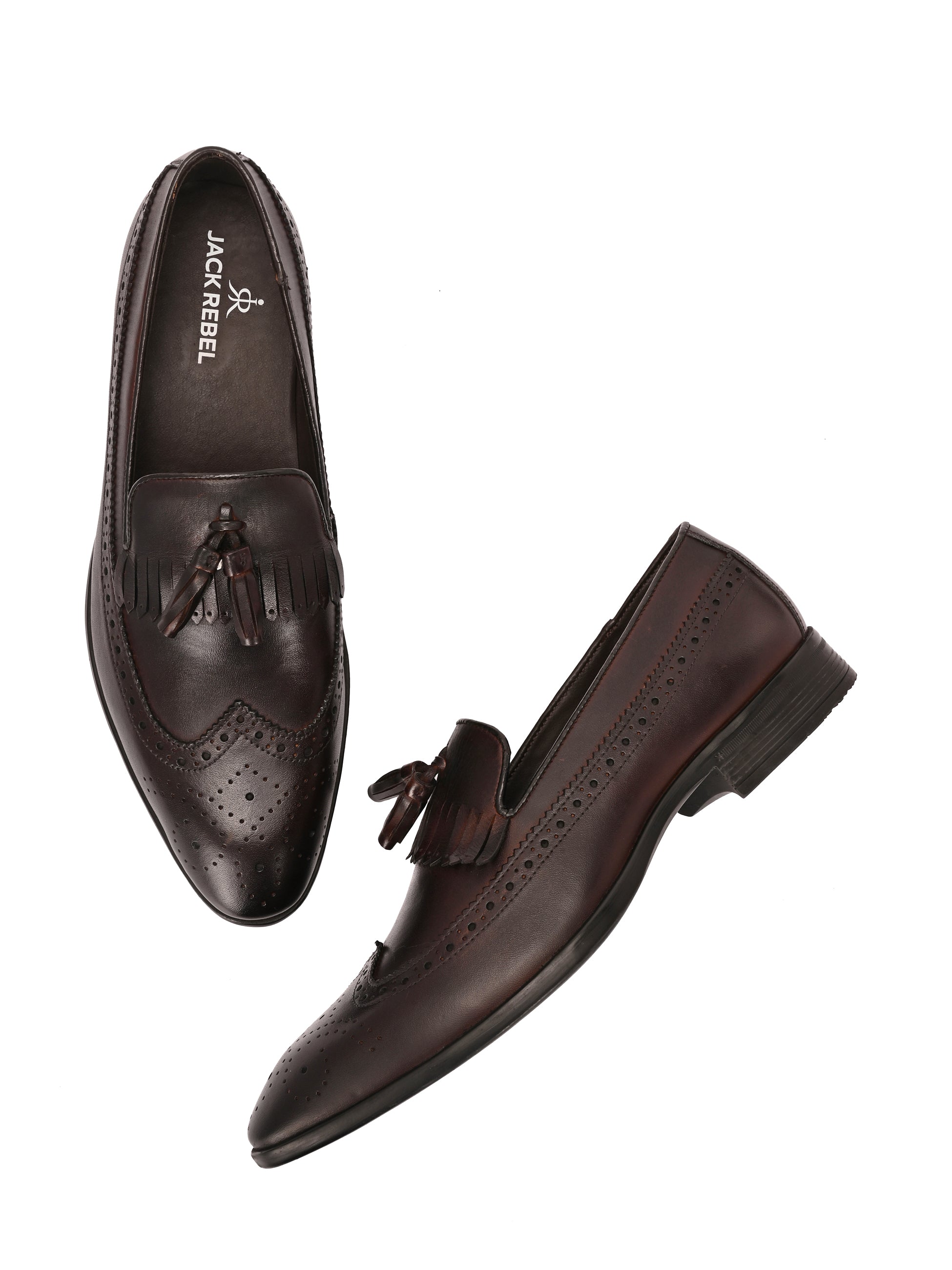 Monarch Tassel Loafers – Brown