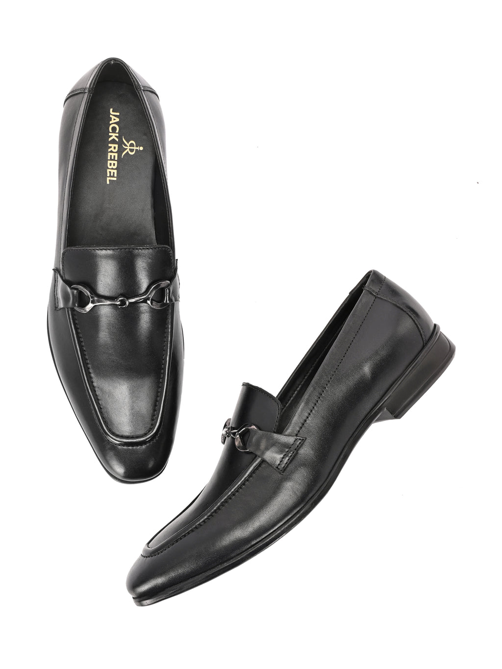 Elite Black Horsebit Loafer