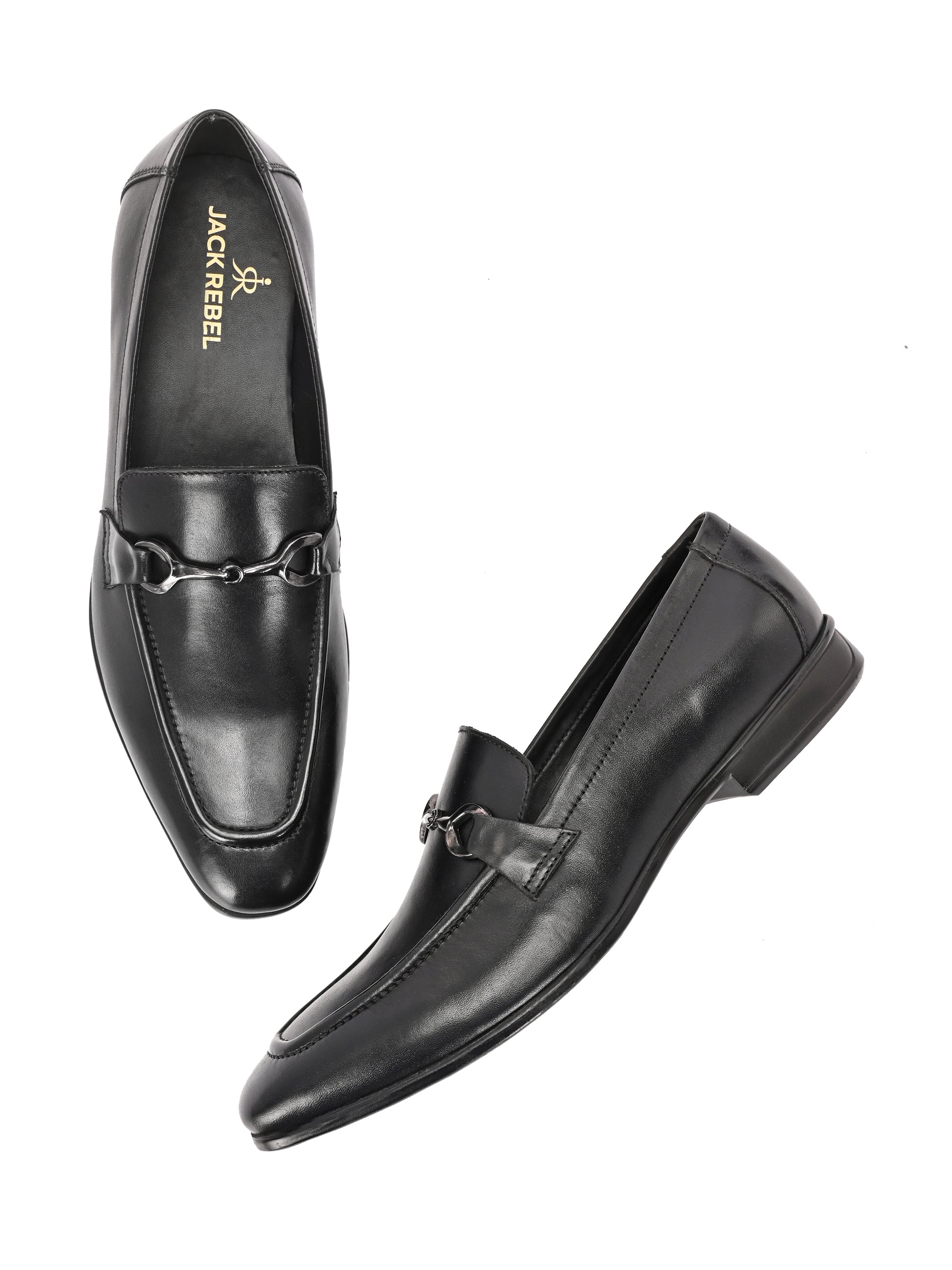Elite Black Horsebit Loafer
