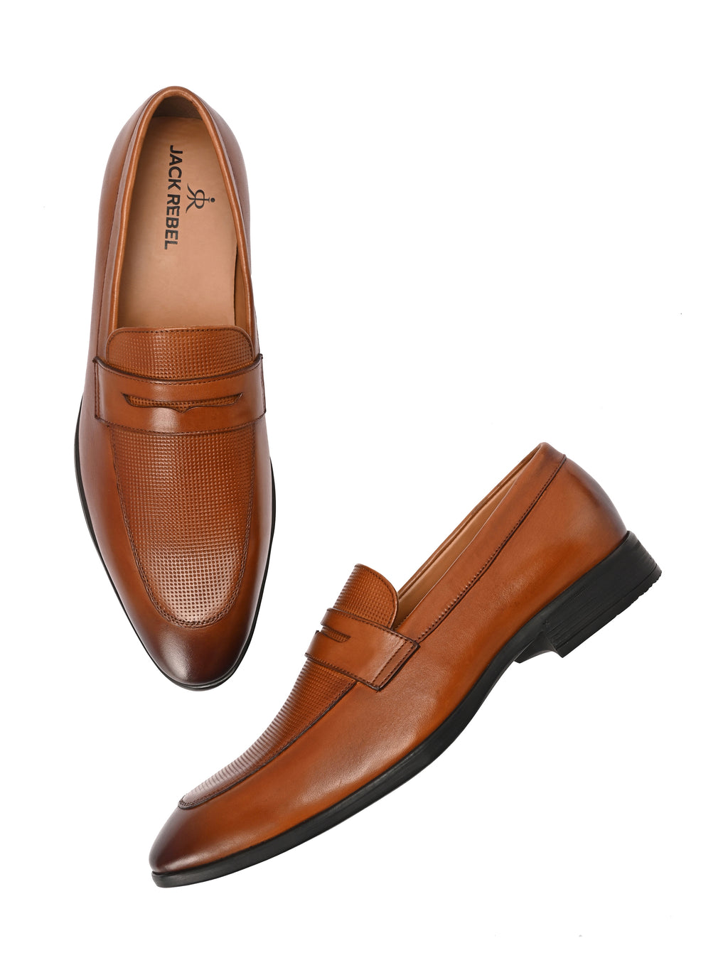 Elite Penny Loafers – Tan