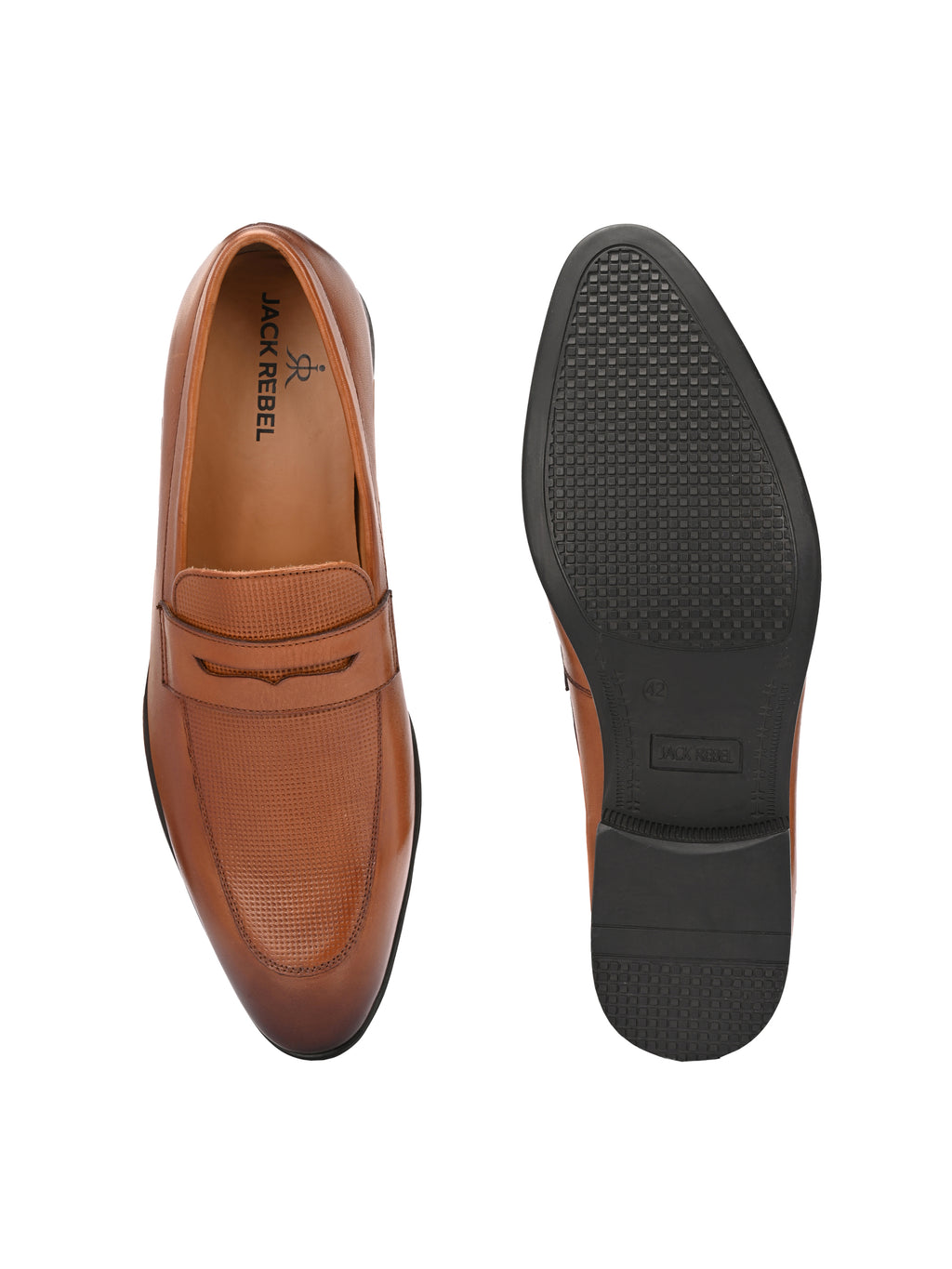 Elite Penny Loafers – Tan